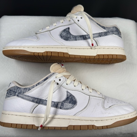 Nike Dunk Low “Washed Denim” – Men’s US 11.5 | Gently Used - Picture 4 of 9